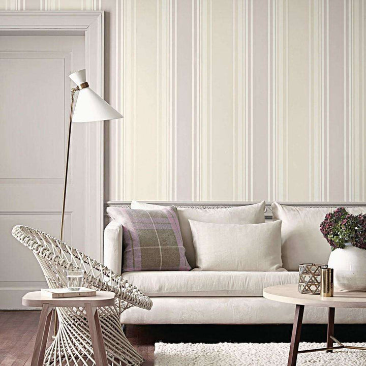 Tented Stripe-behang-Tapete-Little Greene-Selected Wallpapers