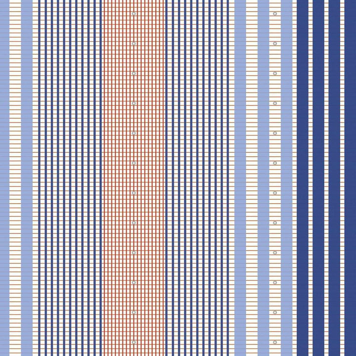 Teresa Sapey 1/40 behang-Behang-Tapete-Coordonne-Blue-Non Woven-8000078N-Selected Wallpapers