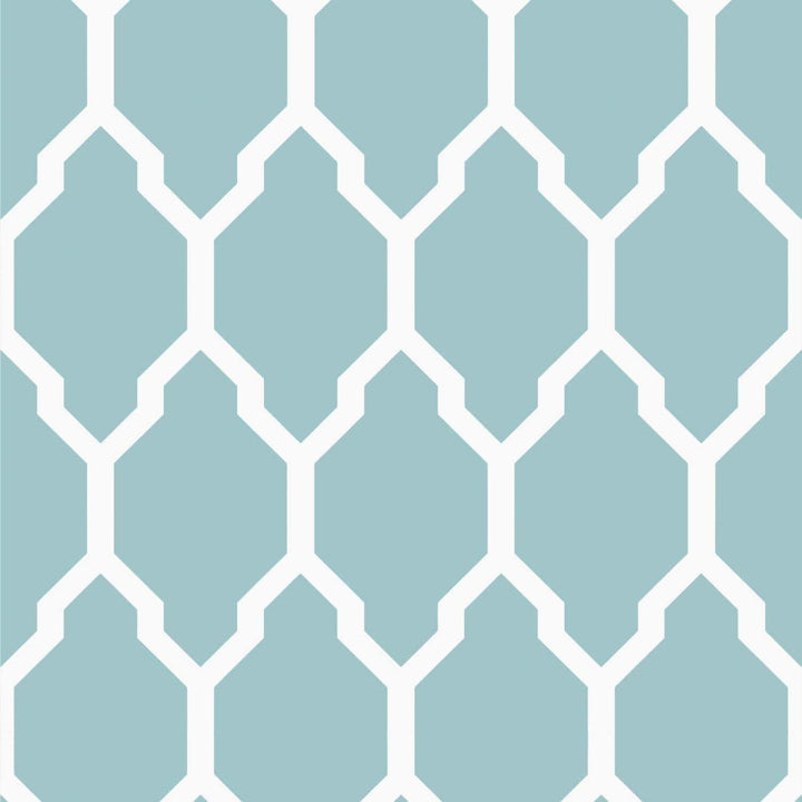 Tessella-Behang-Tapete-Farrow & Ball-Blue Ground-Rol-BP3605-Selected Wallpapers