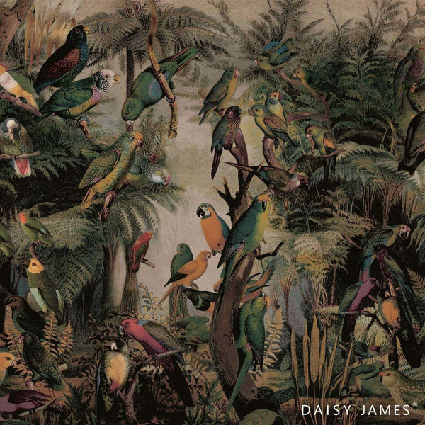 The Ara behang-behang-Daisy James-Multicolor-Vinyl-M2-Selected Wallpapers & Interiors