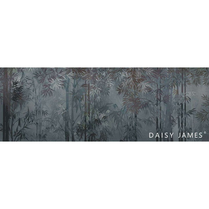 The Bamboo Blue-behang-Tapete-Daisy James-Selected Wallpapers