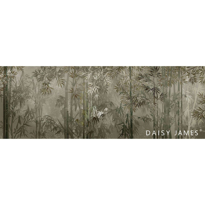 The Bamboo Green-behang-Tapete-Daisy James-Selected Wallpapers