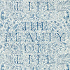 The Beauty of Life-behang-Morris & Co-Indigo-Rol-217190-Selected Wallpapers