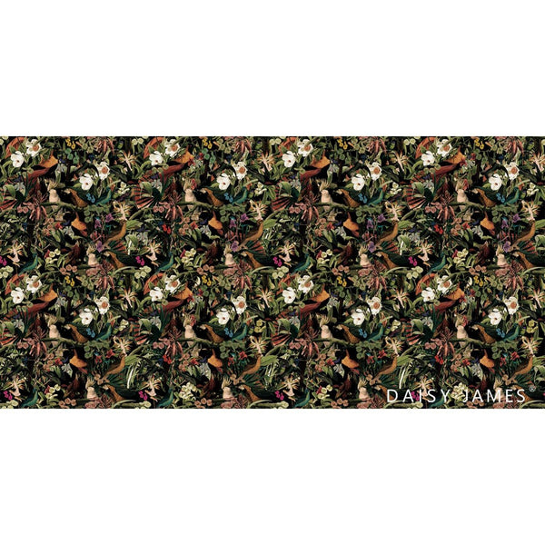 The Bird of Paradise Colour behang-behang-Daisy James-Selected Wallpapers & Interiors