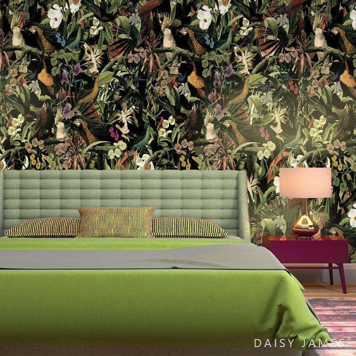 The Bird of Paradise Colour-behang-Tapete-Daisy James-Selected Wallpapers
