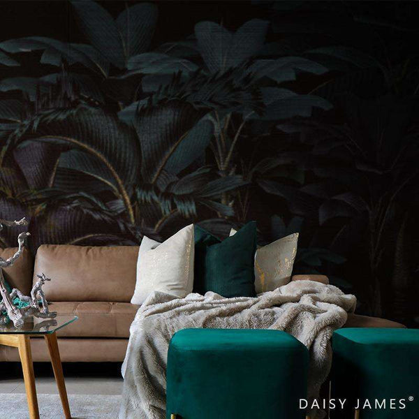 The Black Parc Tapete-Daisy James-Selected Wallpapers & Interiors