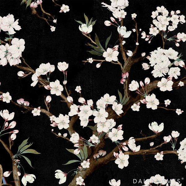The Bloom behang-behang-Daisy James-Original-Vinyl-M2-Selected Wallpapers & Interiors