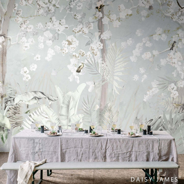 The Blossom behang-behang-Daisy James-Selected Wallpapers & Interiors