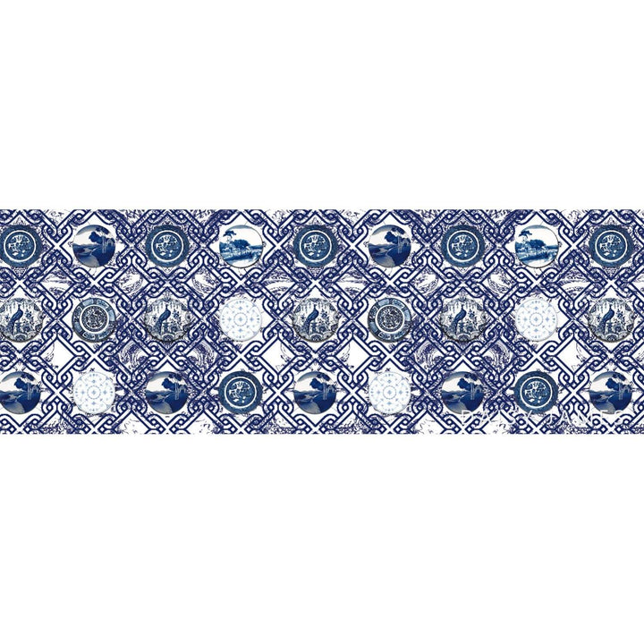 The Blue Delft NO 1-behang-Tapete-Daisy James-Selected Wallpapers