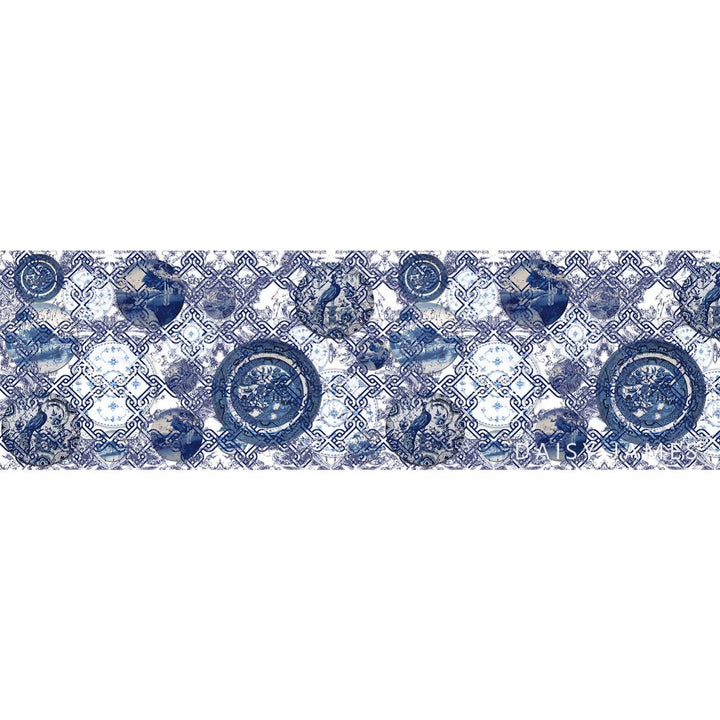 The Blue Delft NO 2-behang-Tapete-Daisy James-Selected Wallpapers