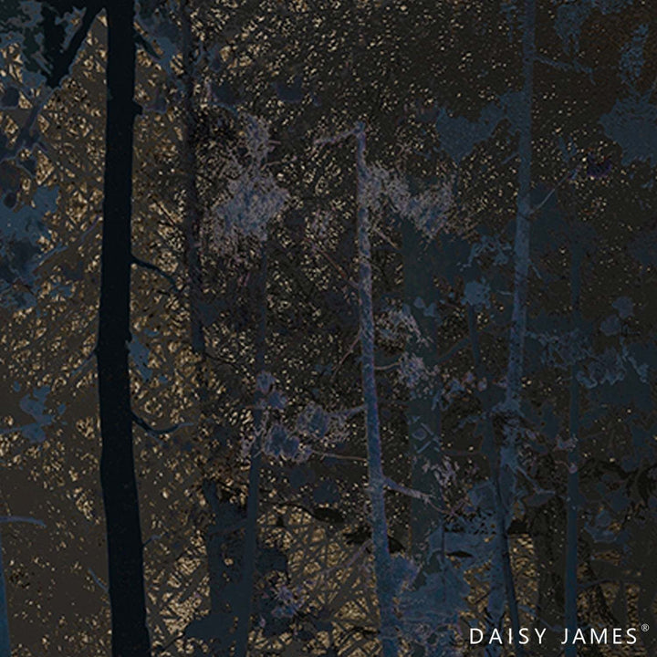 The Blue Forest-behang-Tapete-Daisy James-Multicolor-Vinyl-DJ91-Selected Wallpapers