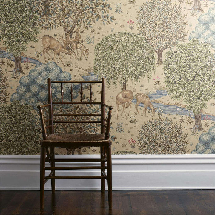 The Brook-behang-Tapete-Morris & Co-Selected Wallpapers