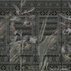 The Cartouche Grey behang-behang-Daisy James-Grey-Vinyl-M2-Selected Wallpapers & Interiors