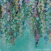 The Cascade behang-behang-Daisy James-Blue-Vinyl-M2-Selected Wallpapers & Interiors