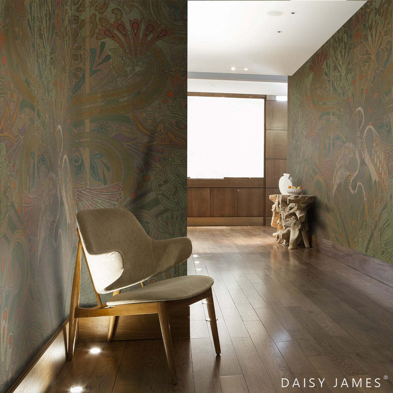 The Crane No1 wallpaper by Daisy James