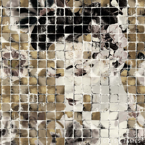 The Cube behang-behang-Daisy James-Original-Vinyl-M2-Selected Wallpapers & Interiors