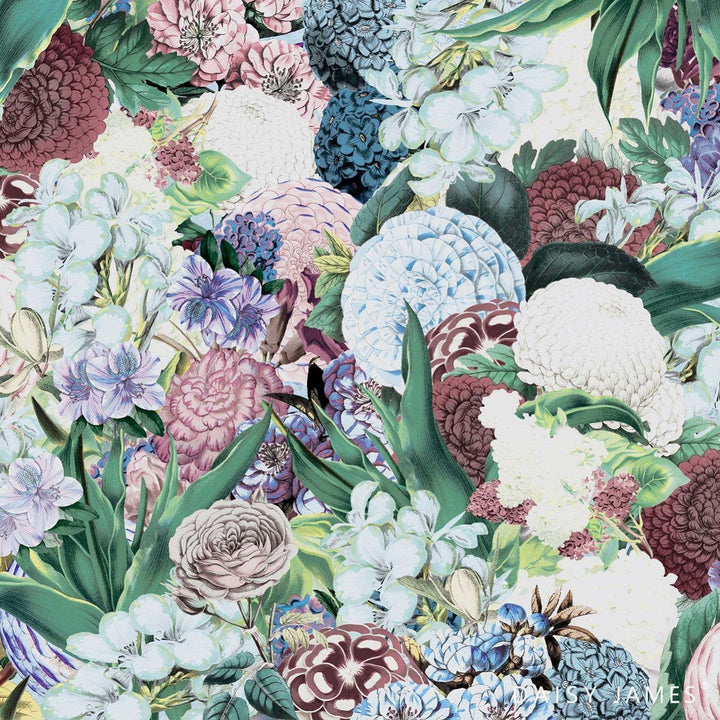 The Flowery Pastel-behang-Tapete-Daisy James-Pastel-Vinyl-DJ270-Selected Wallpapers