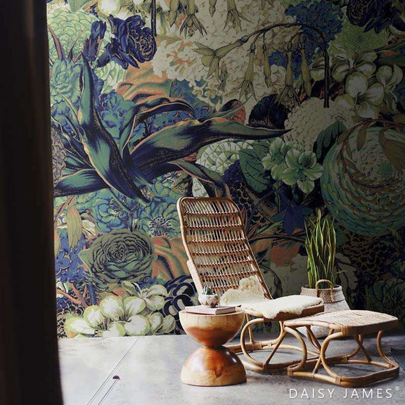 The Flowery wallpaper Daisy James Wallpaper The Flowery DJ270
