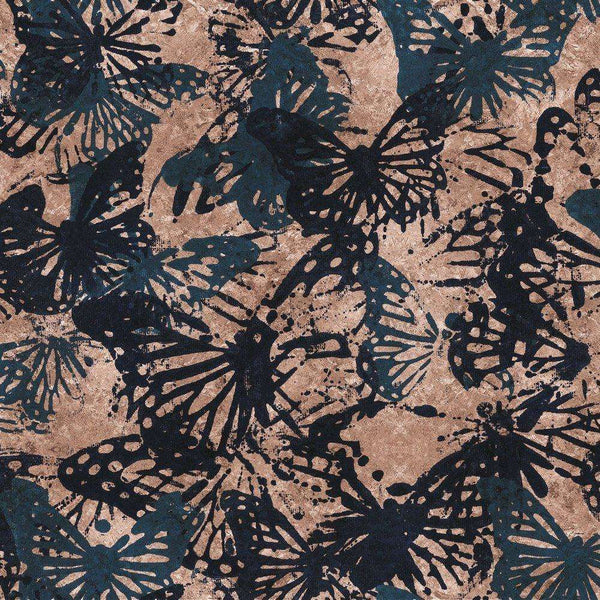 The Flutter-behang-Inkiostro Bianco-Roze-Gold Leaf-INKNRAL2002-Selected Wallpapers