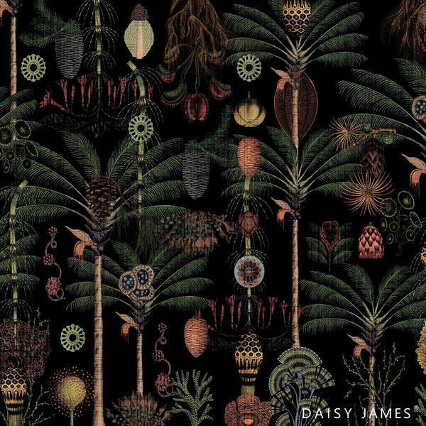 The Garden behang-behang-Daisy James-Multicolor-Vinyl-M2-Selected Wallpapers & Interiors