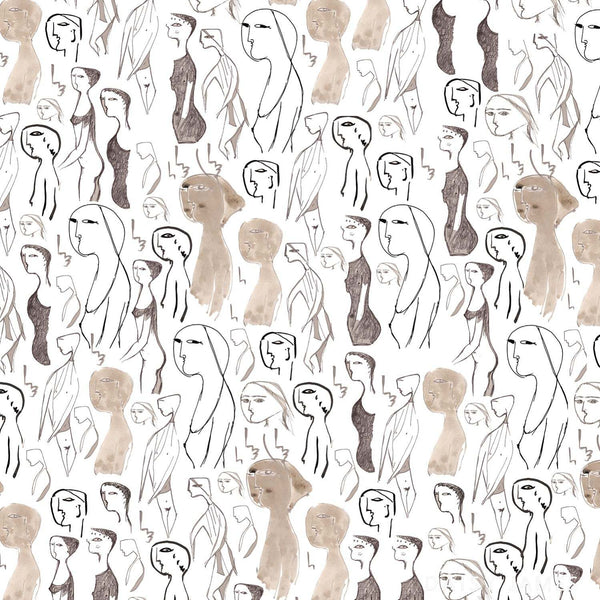 The Glyph behang-behang-Daisy James-Color-Vinyl-M2-Selected Wallpapers & Interiors