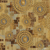 The Golden Lion behang-behang-Daisy James-Color-Vinyl-M2-Selected Wallpapers & Interiors