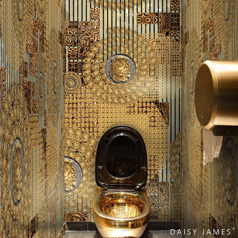 The Golden Lion wallpaper by Daisy James