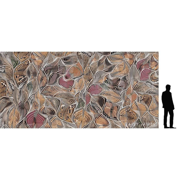 The Grains behang-behang-Daisy James-Selected Wallpapers & Interiors