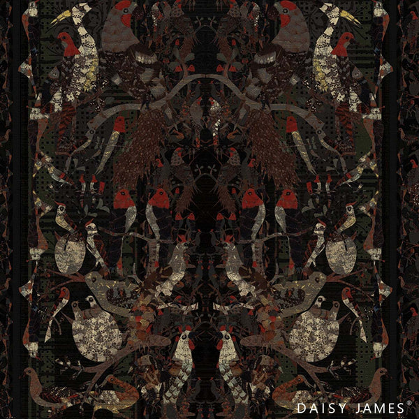 The Herald behang-behang-Daisy James-Multicolor-Vinyl-M2-Selected Wallpapers & Interiors
