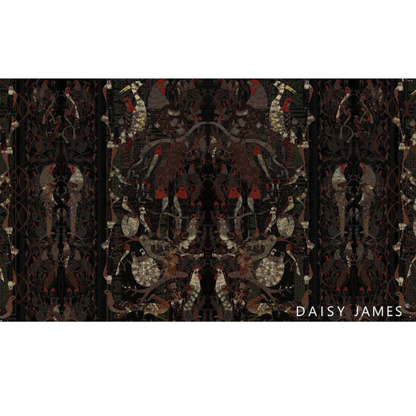 The Herald behang-behang-Daisy James-Selected Wallpapers & Interiors