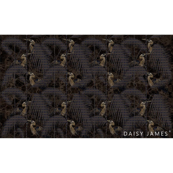 The Heron behang-behang-Daisy James-Selected Wallpapers & Interiors