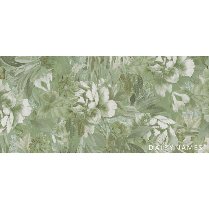 The Hosta Green-Behang-Tapete-Daisy James-Selected Wallpapers