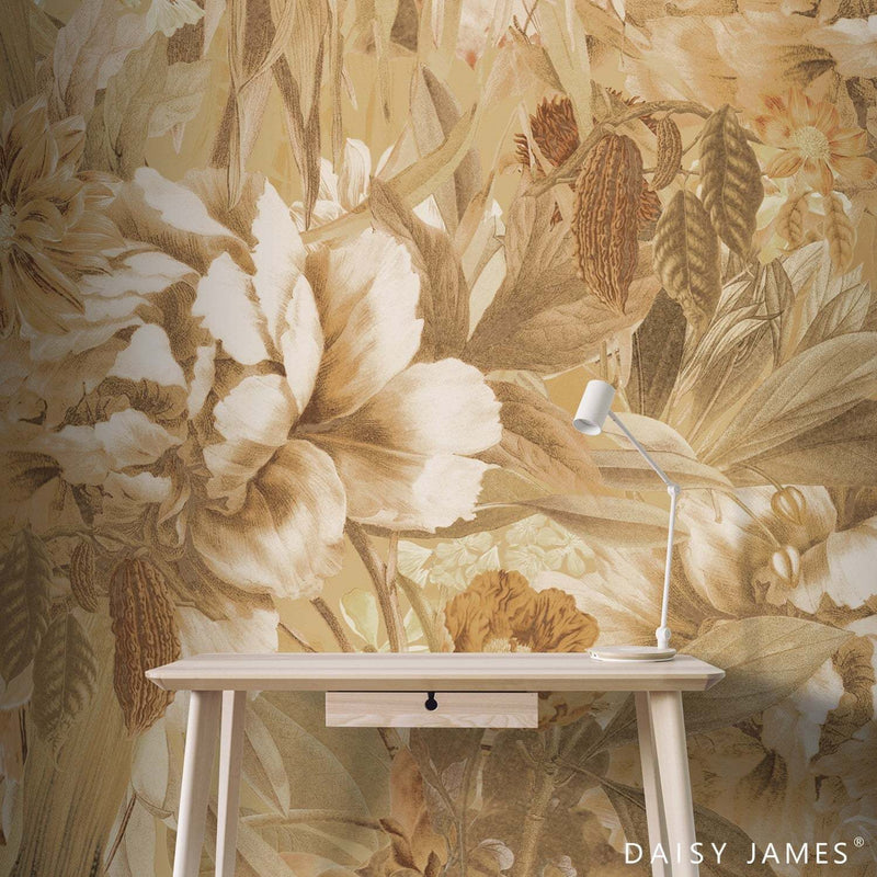 The Hosta Yellow wallpaper by Daisy James