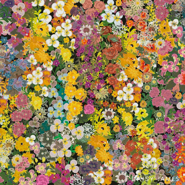 The Hyacinth-behang-Tapete-Daisy James-Multicolor-Vinyl-DJ275-Selected Wallpapers