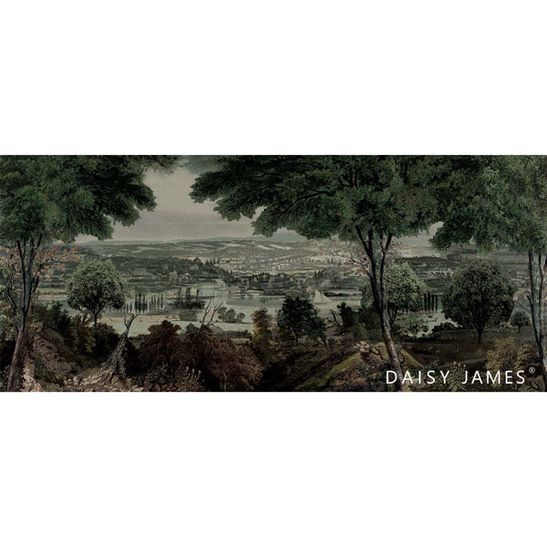 The LA River behang-behang-Daisy James-Selected Wallpapers & Interiors