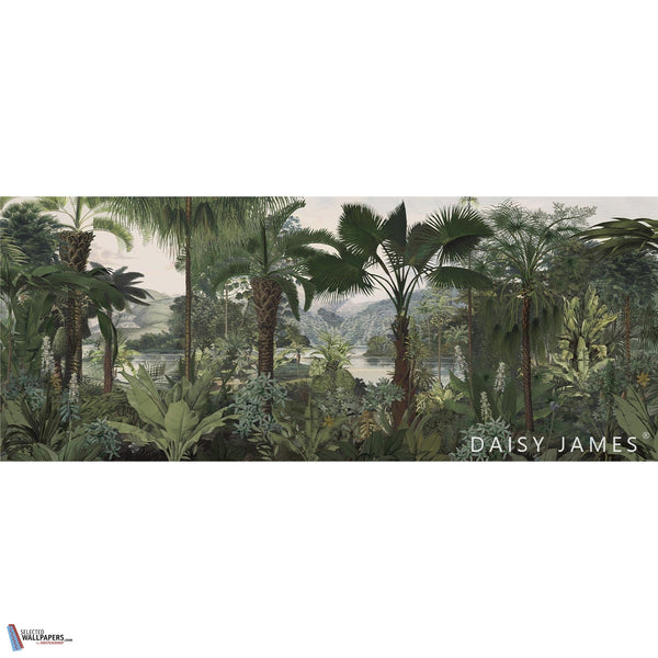 The Lagoon NO1 behang-behang-Daisy James-Selected Wallpapers & Interiors