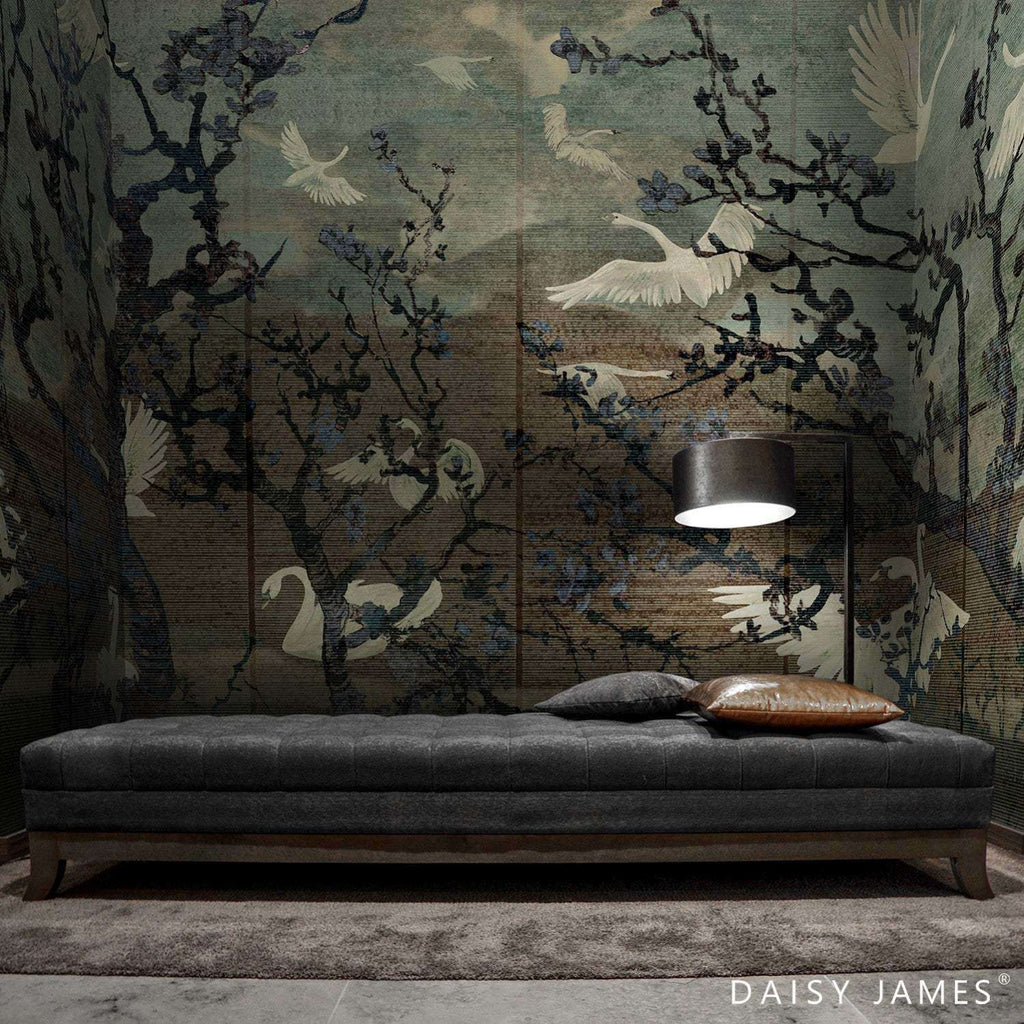 The Lake Petrol-behang-Tapete-Daisy James-Selected Wallpapers
