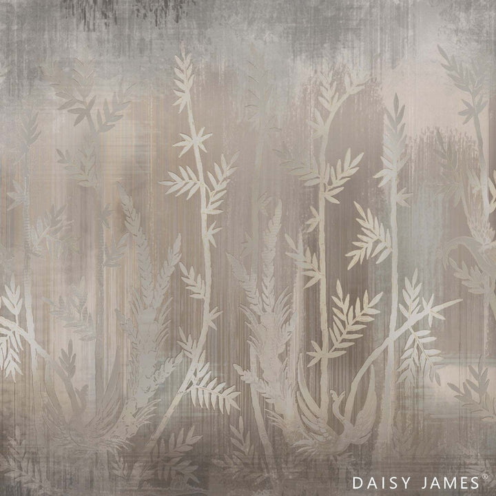 The Loom-behang-Tapete-Daisy James-Beige-Vinyl-DJ255-Selected Wallpapers