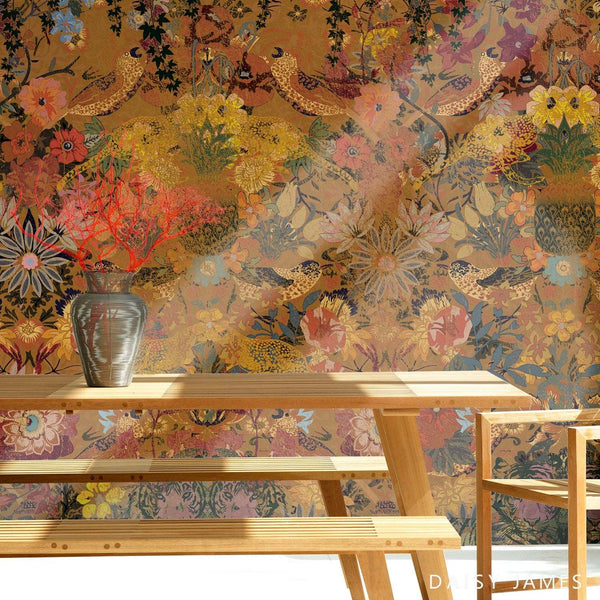 The Marigold behang-behang-Daisy James-Selected Wallpapers & Interiors