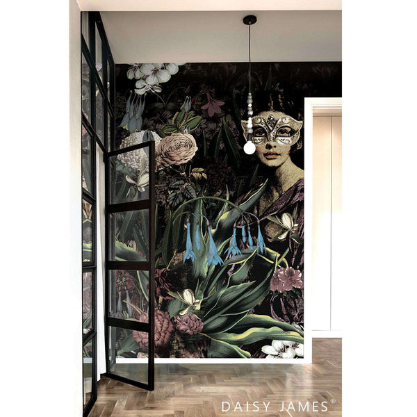 The Mask behang-behang-Daisy James-Selected Wallpapers & Interiors