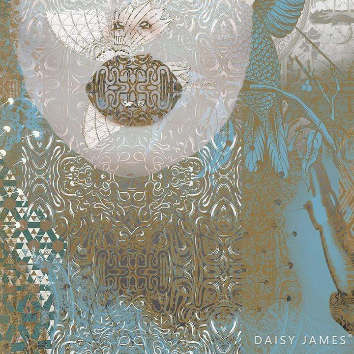 The Mermaid-behang-Tapete-Daisy James-Color-Vinyl-DJ186-Selected Wallpapers