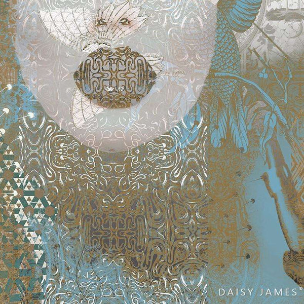 The Mermaid behang-behang-Daisy James-Color-Vinyl-M2-Selected Wallpapers & Interiors