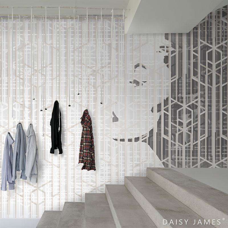 The Mesh behang van Daisy James