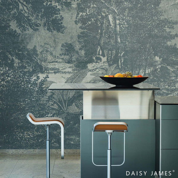 The Minstrel behang-behang-Daisy James-Selected Wallpapers & Interiors