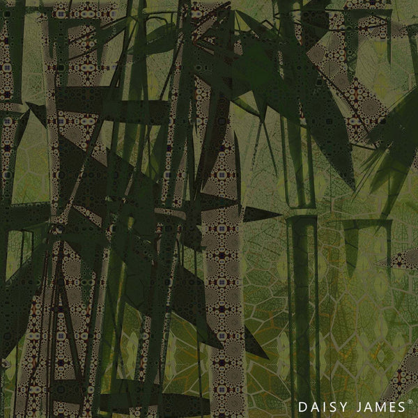 The Oasis behang-behang-Daisy James-Multicolor-Vinyl-M2-Selected Wallpapers & Interiors