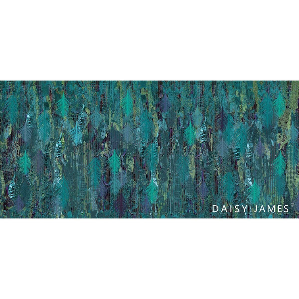 The Panache Blue behang-behang-Daisy James-Selected Wallpapers & Interiors