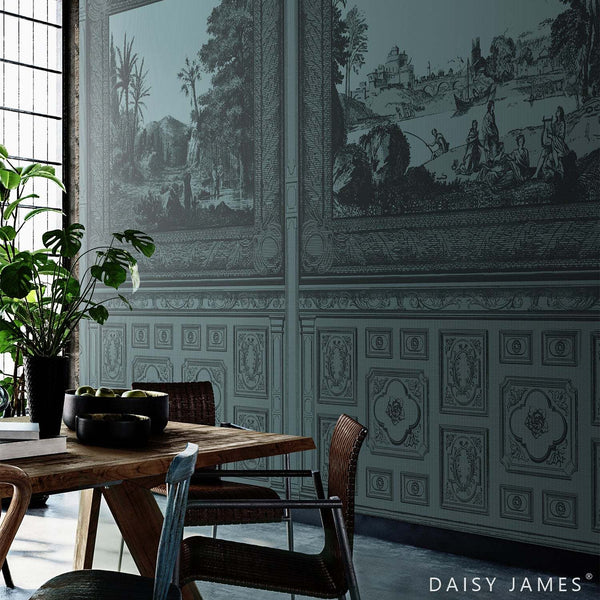 The Panel wallpaper-Daisy James-Selected Wallpapers & Interiors