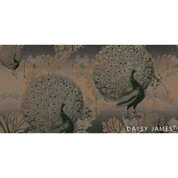 The Pavo wallpaper-Daisy James-Selected Wallpapers & Interiors