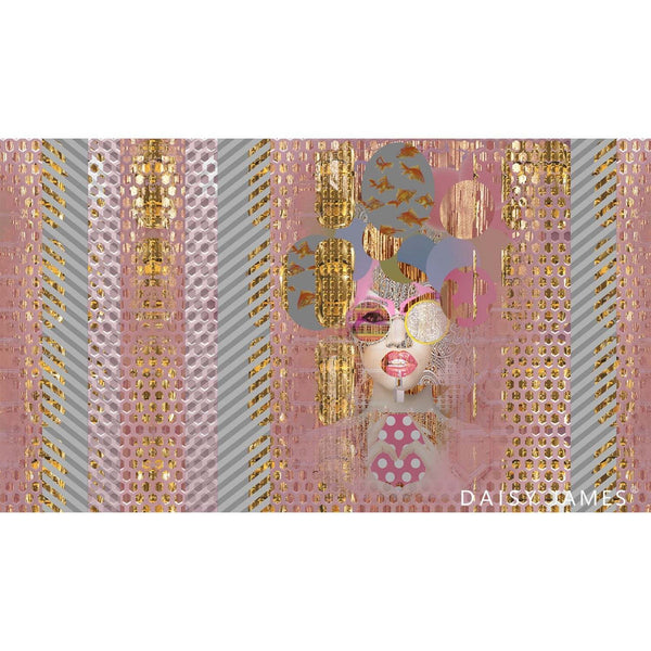 The Pink Lady wallpaper-Daisy James-Selected Wallpapers & Interiors