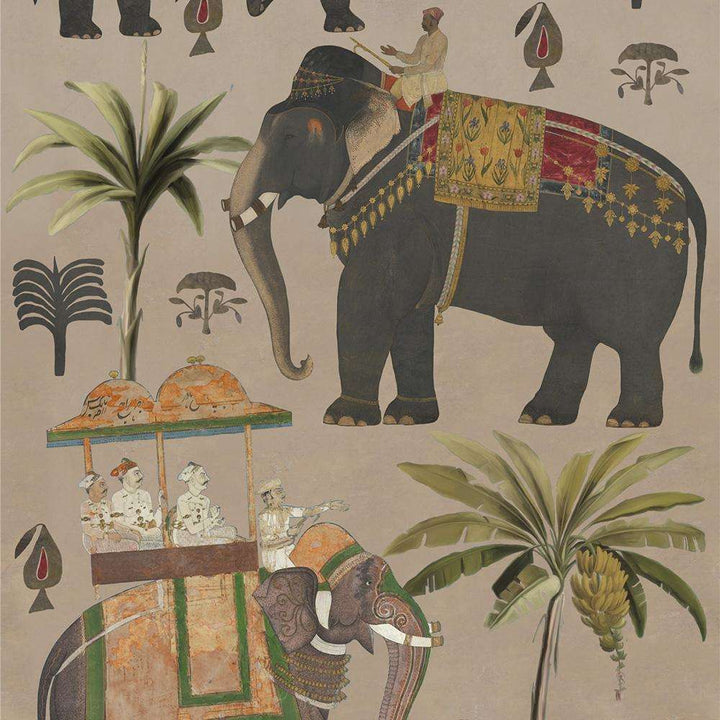 The Procession-behang-Tapete-Mind the Gap-Taupe-300 cm (standaard)-WP20258-Selected Wallpapers